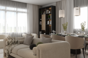 Гостиная 33 кв.м