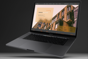 Корпоративный сайт для строительной компании Novo-construct