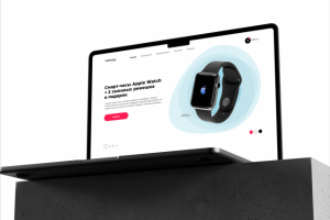 Landing интернет-магазина часов  Timer.com