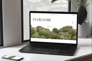 Created design for landscape design company