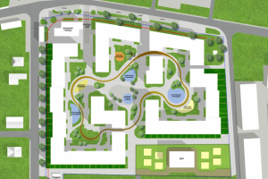 Генплан Жилого Комплекса. Москва