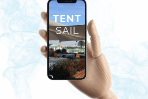 Landing page for shop "TENT SAIL"