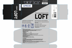 Дизайн упаковки дверных ручек