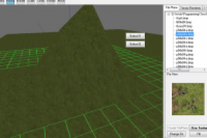 3D редактор для моделирования ландшафта