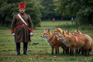 Прусс и лисы