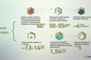 Пример слайда статистики