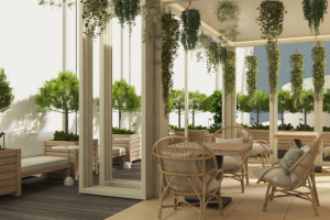 Проект веранды ресторана