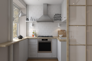 Визуализация кухни в хрущевке