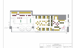 Планировка кафе Урюк
