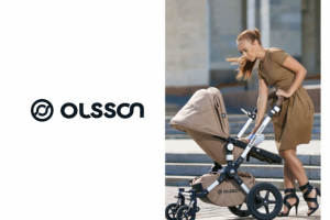 Логотип для детский колясок OLSSON