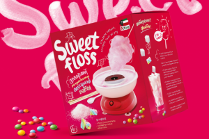 Упаковка для аппарата для приготовления ваты