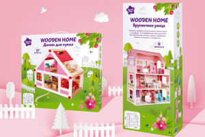 Упаковка для кукольных домиков