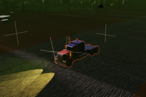 Модель в программе Blender