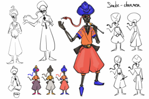 Эскизы пирата