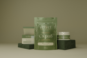 Дизайн упаковки для бренда натуральной косметики