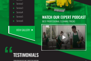 С clean - клиентский сервис