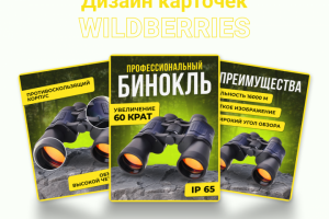 Инфографика для бинокля