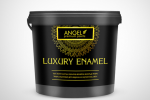 Дизайн этикетки для акриловой эмали "Luxury Enamel"