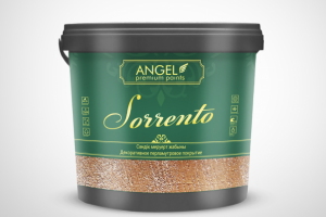 Дизайн этикетки для перламутрового покрытия  "Sorrento"