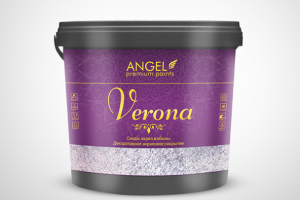 Дизайн этикетки для акрилового покрытия "Verona"