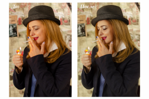 Фотосессия на тему: "Гангстер"