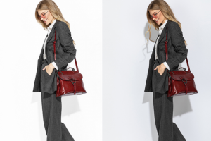 Ретушь рекламного портрета