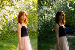 Ретушь портрета