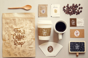 Фирменный стиль для кофейни