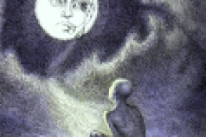 Печаль луны (по Бодлеру)