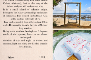 Листовки "Bubble Hotel Bali"