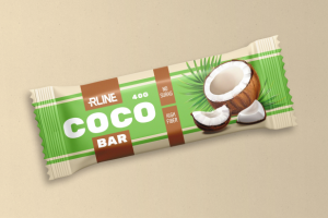 Этикетка "Батончики Коко"