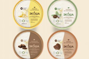 Этикетка "Мороженое Экоша"