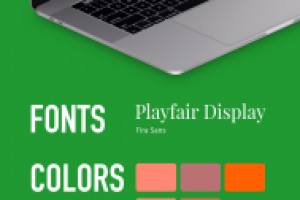 Лэндинг - Figma & PhotoShop