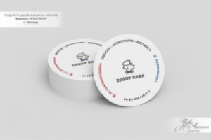 визитка-магнит