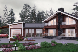 Архитектурный проект индивидуального жилого дома