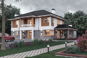 Решение по отделке фасадов