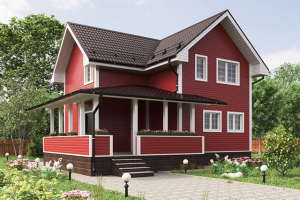 Цветовое решение по отделке фасадов сайдингом