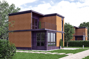 Решение по отделке фасадов