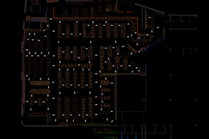 Магазин - План с расстановкой мебели и оборудования