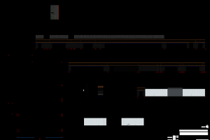 Магазин - Разрез/Развертка по стенам торгового зала