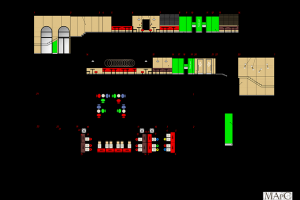Развертка стен кафе