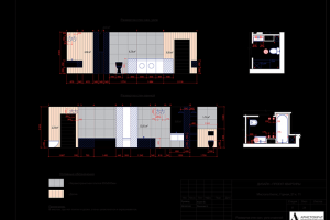 Развертка стен сан. узла и ванной