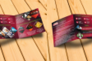 флаер для хостела Брусника