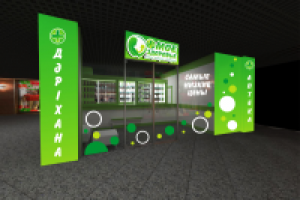 Оформление аптеки "Мое здоровье"