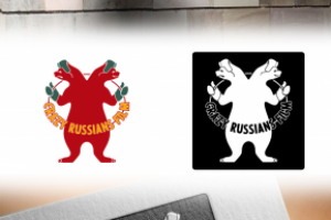 Логотип для кинокомпании Crazy Russians Film