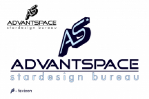 Логотип ADVANTSPACE. Рекламой в космосе.