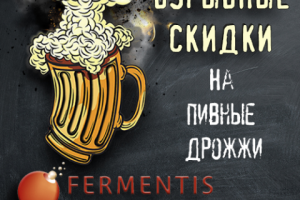 Реклама для instagram. Скидка на пивные дрожжи Fermentis