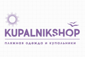 Логотип для магазина "Kupalnikshop"