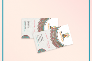 Визитки для магазина "Machupicture"