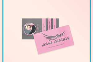 Визитная карточка для фотографа